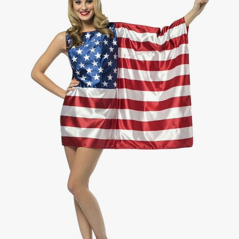 Patriotic Flag Dress